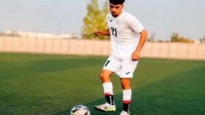 Jugador sub 17 de Palestina