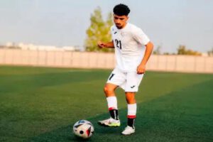 Jugador sub 17 de Palestina