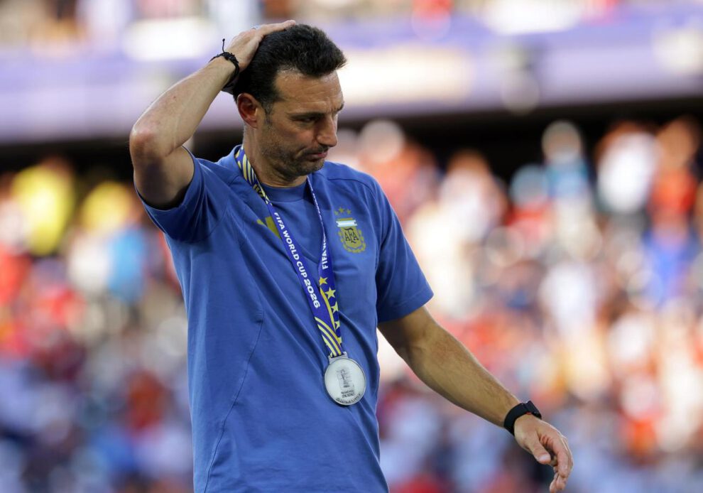 El seleccionador de Argentina, Lionel Scaloni,