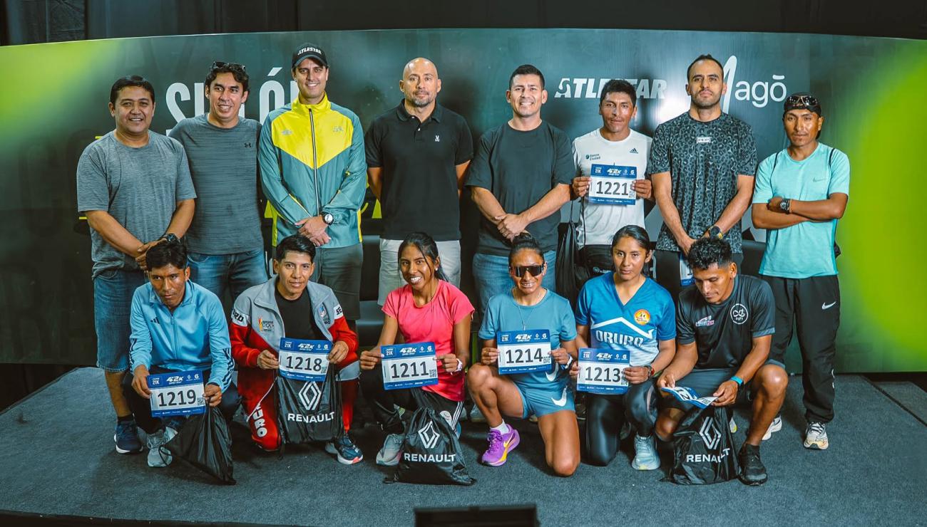 Media Maratón Santa Cruz, Atleta Héctor Garibay, Gabriela Mamani