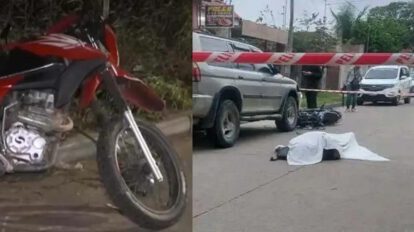 En ambos accidentes de tránsito fallecieron los motociclistas