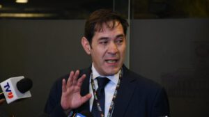El vocal del Tribunal Supremo Electoral (TSE), Carlos Alberto Goitia