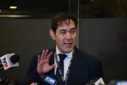 El vocal del Tribunal Supremo Electoral (TSE), Carlos Alberto Goitia