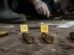 los investigadores recolectaron cuatro vainas calibre 22
