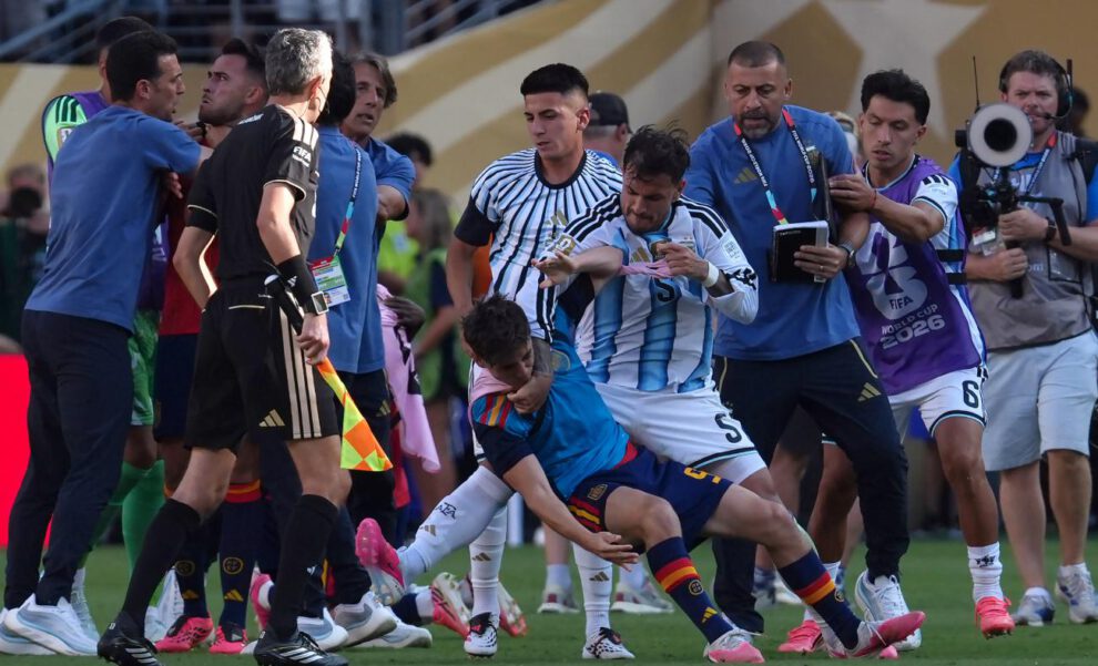 Mundial 2026, Mundial 2026 España vs. Argentina, Mundial 2026 Roce entre jugadores