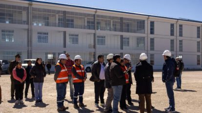 Visita a los predios del Puerto Seco de Oruro