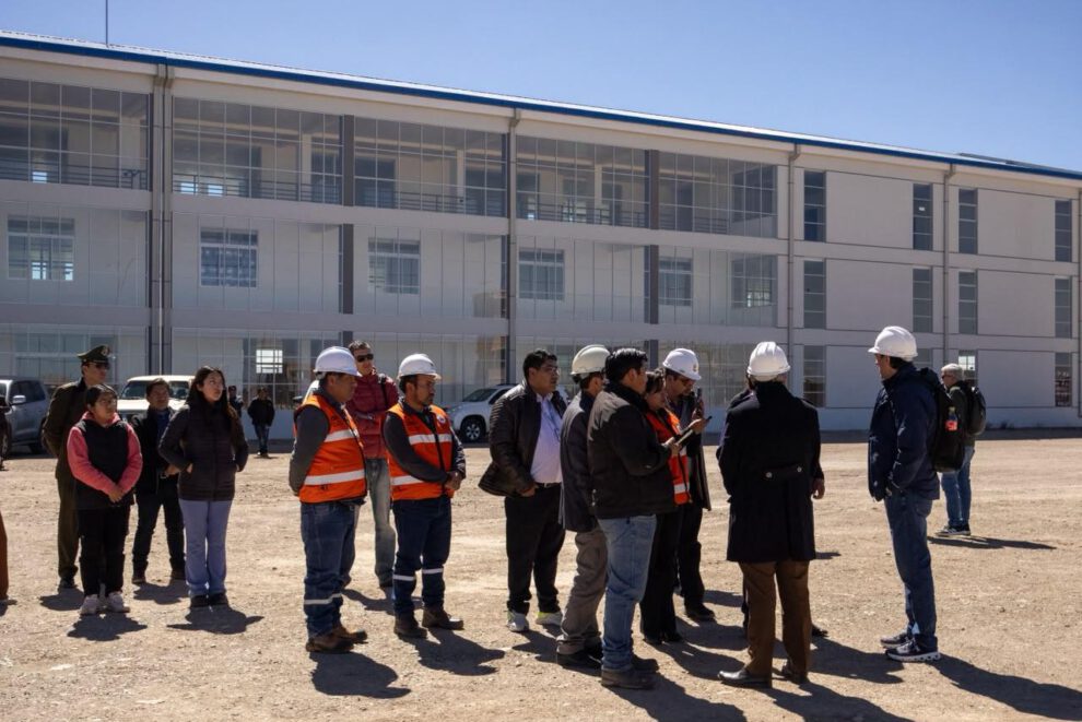 Visita a los predios del Puerto Seco de Oruro