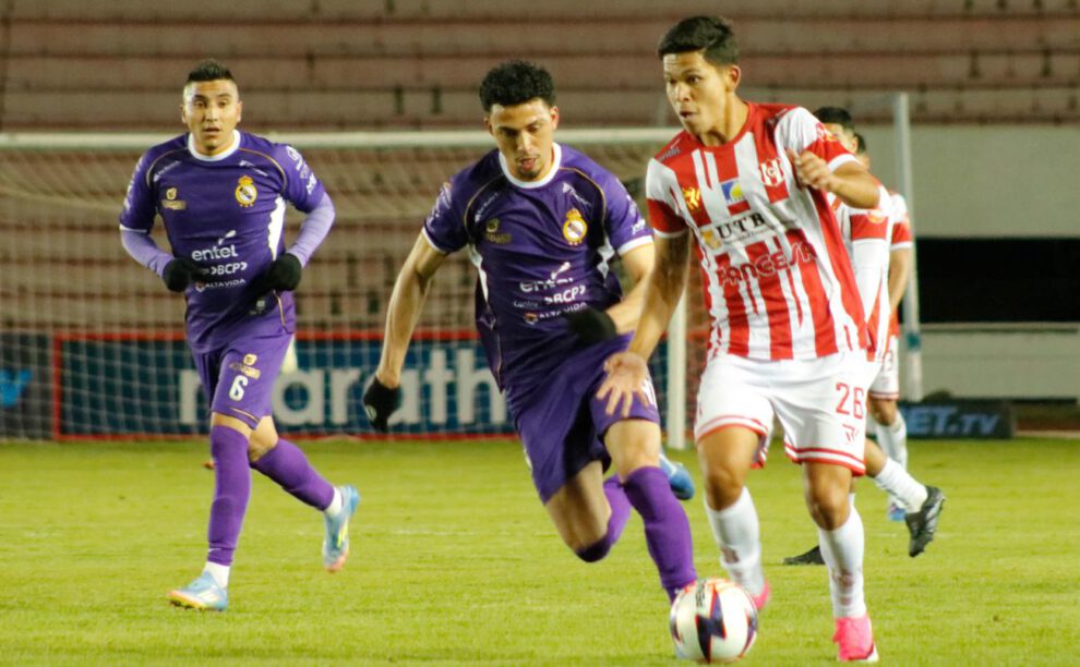 División Profesional, Independiente vs. Real Potosí, Estadio Patria de Sucre