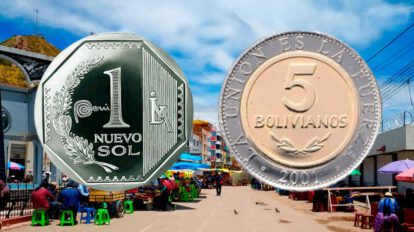 sol peruano y moneda boliviana