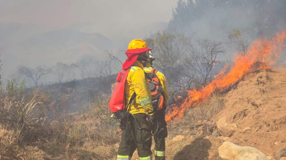 Al menos tres departamentos han registrado incendios en sus territorios