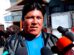 Pedro Valda, dirigente del sector gremial de El Alto