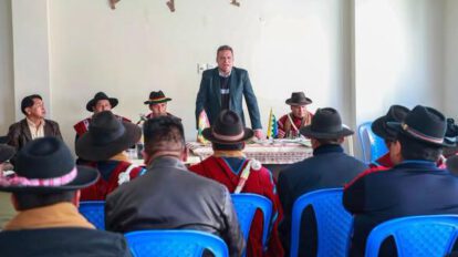 Gobernación de La Paz y el sector campesino