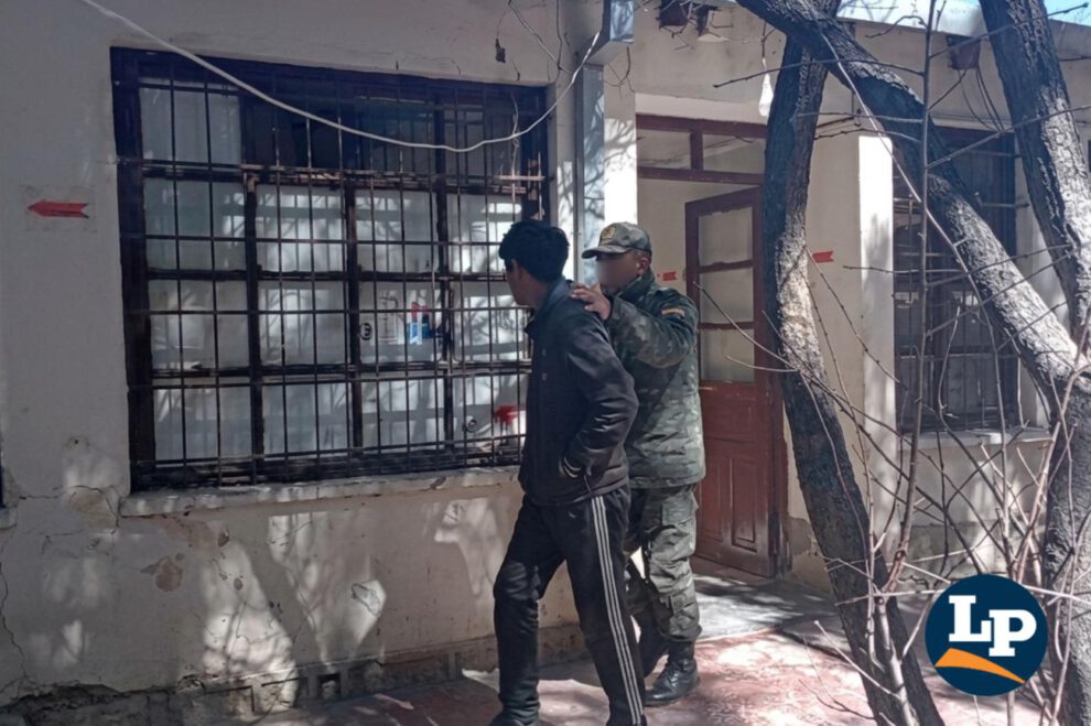 El joven fue aprehendido Y puesto a disposición del Ministerio Público