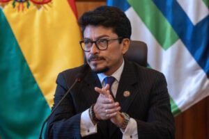 Fernando Aramayo, Canciller de Bolivia