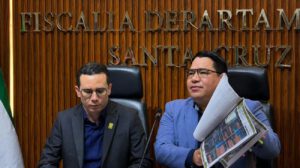 El Fiscal General del Estado,Róger Mariaca