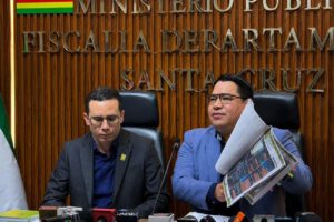 El Fiscal General del Estado,Róger Mariaca