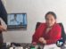 La senadora Yarhui en conferencia de prensa