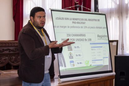 taller de registro Pro Bolivia