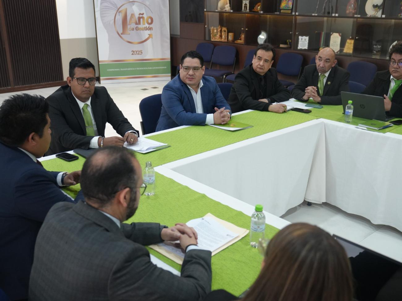 Durante la jornada, ambas instituciones expusieron sus observaciones técnicas, jurídicas y operativas sobre el proyecto de convenio.