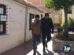Traslado del sujeto acusado de agredir a su pareja