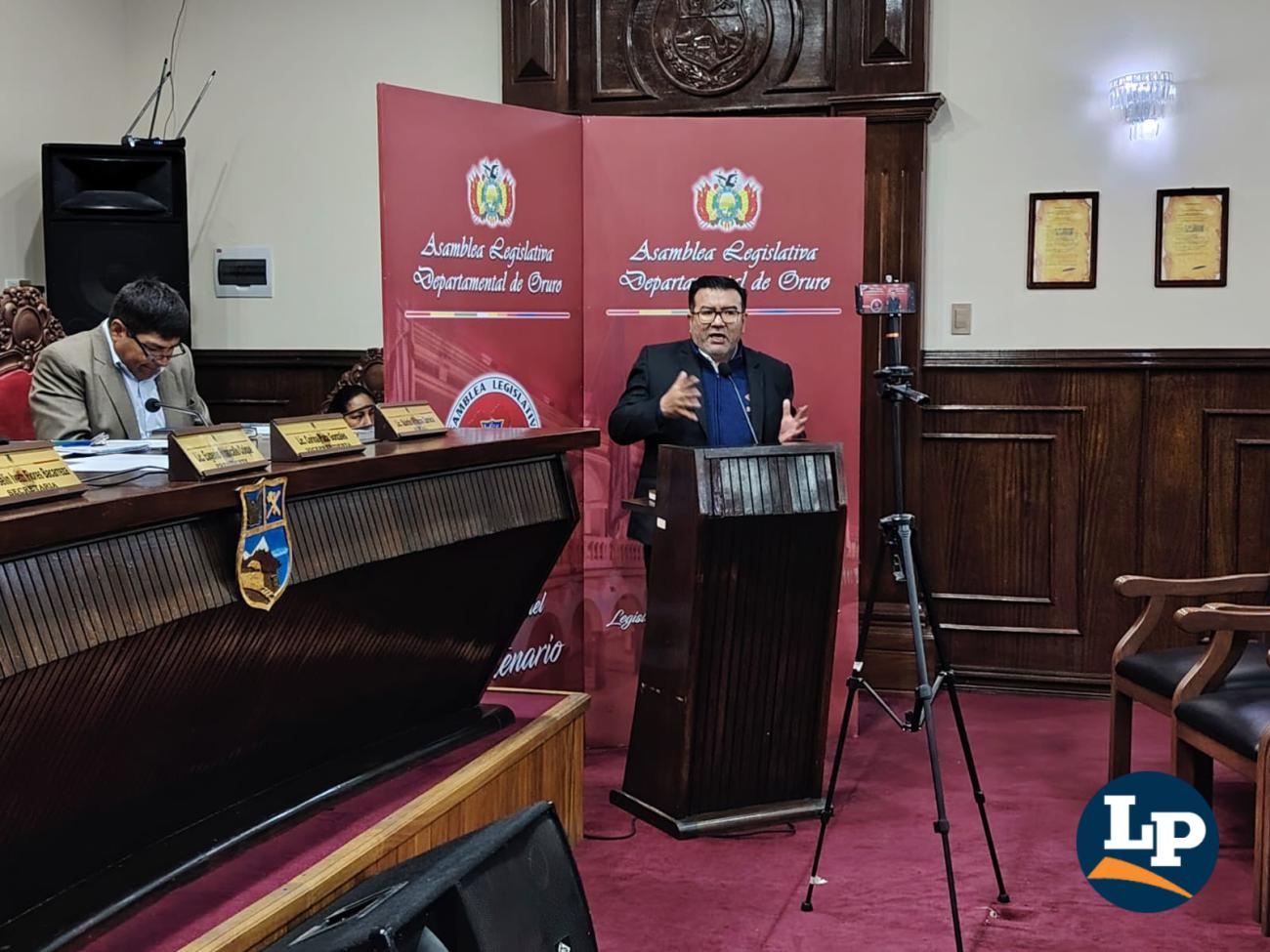 asamblea legislativa departamental de Oruro