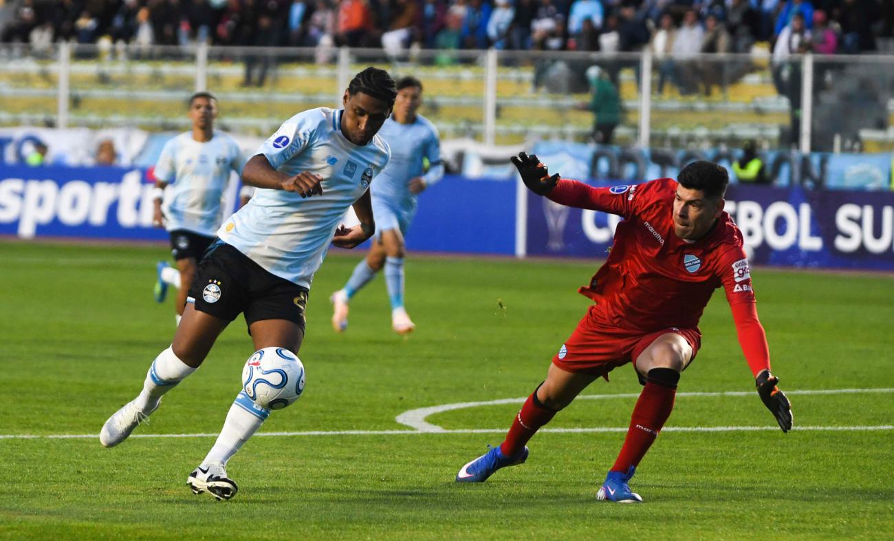 Copa Sudamericana, Playoffs partido de ida, Bolívar vs. Gremio, Estadio Hernando Siles de La Paz