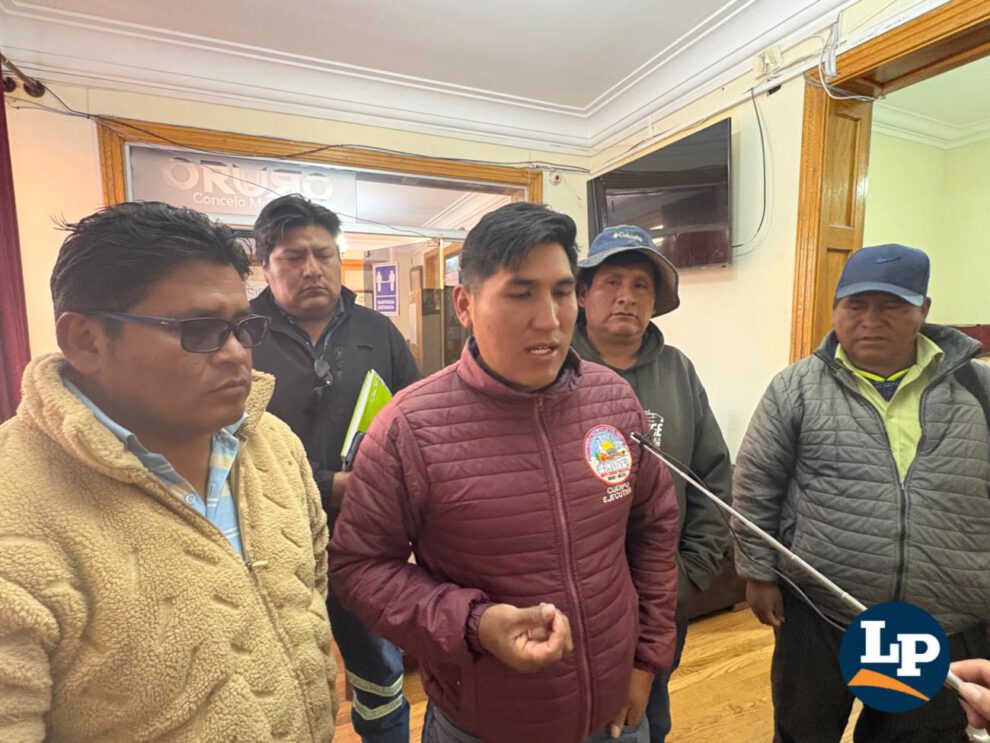 Representantes de juntas vecinales y transporte