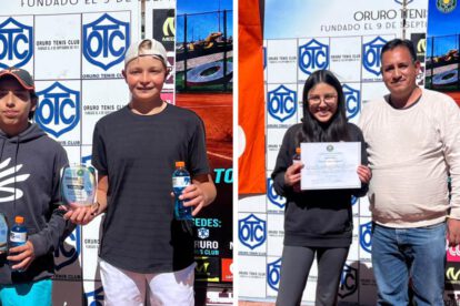Torneo Nacional de Tenis G-2, Oruro Tenis Club, Categorías Singles y Dobles en damas y varones