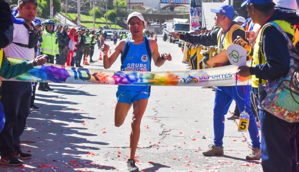 Héctor Garibay, Programa Sueño Bicentenario, Pruebas Internacionales de Atletismo