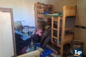 Así estaba la habitación donde ocurrió la asfixia