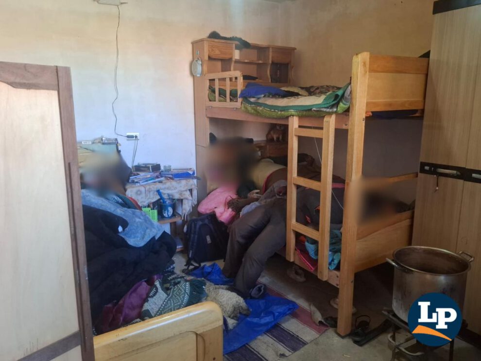 Así estaba la habitación donde ocurrió la asfixia
