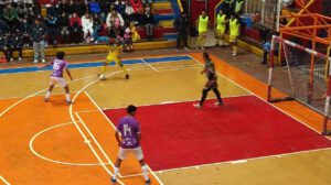Liga de Futsal, División Profesional, Independiente Pontejo vs. Antofagasta, Polifuncional de Economía de Oruro