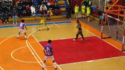 Liga de Futsal, División Profesional, Independiente Pontejo vs. Antofagasta, Polifuncional de Economía de Oruro