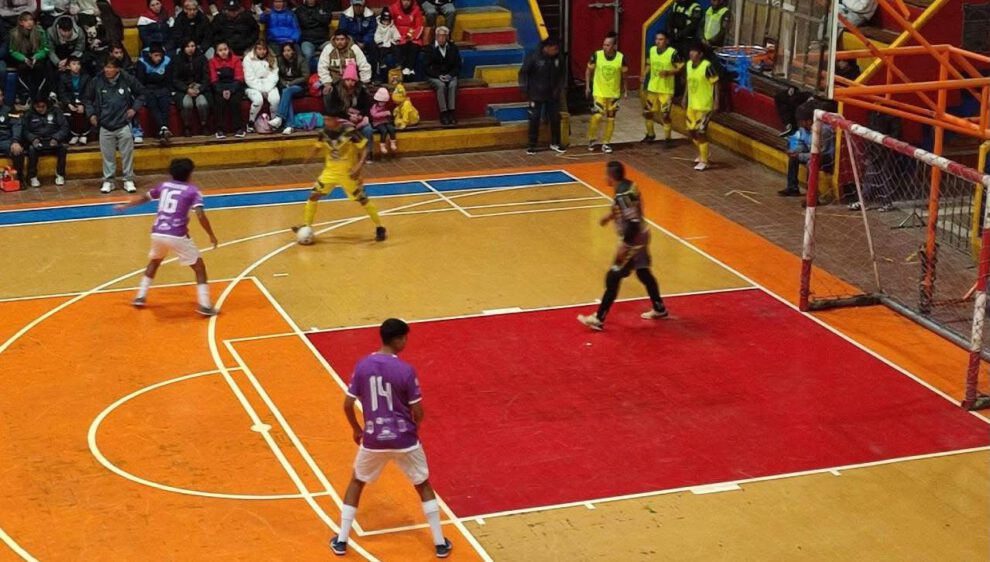Liga de Futsal, División Profesional, Independiente Pontejo vs. Antofagasta, Polifuncional de Economía de Oruro
