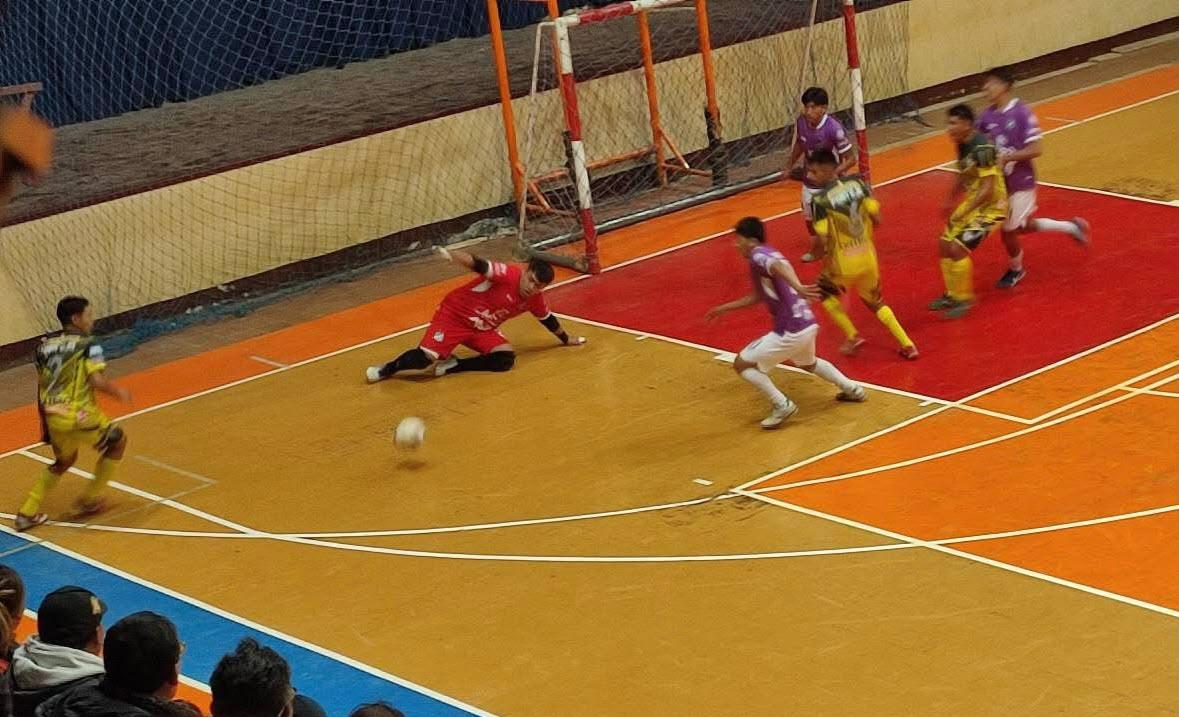 Liga de Futsal, División Profesional, Independiente Pontejo vs. Antofagasta, Polifuncional de Economía de Oruro