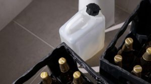 Bebidas alcohólicas halladas