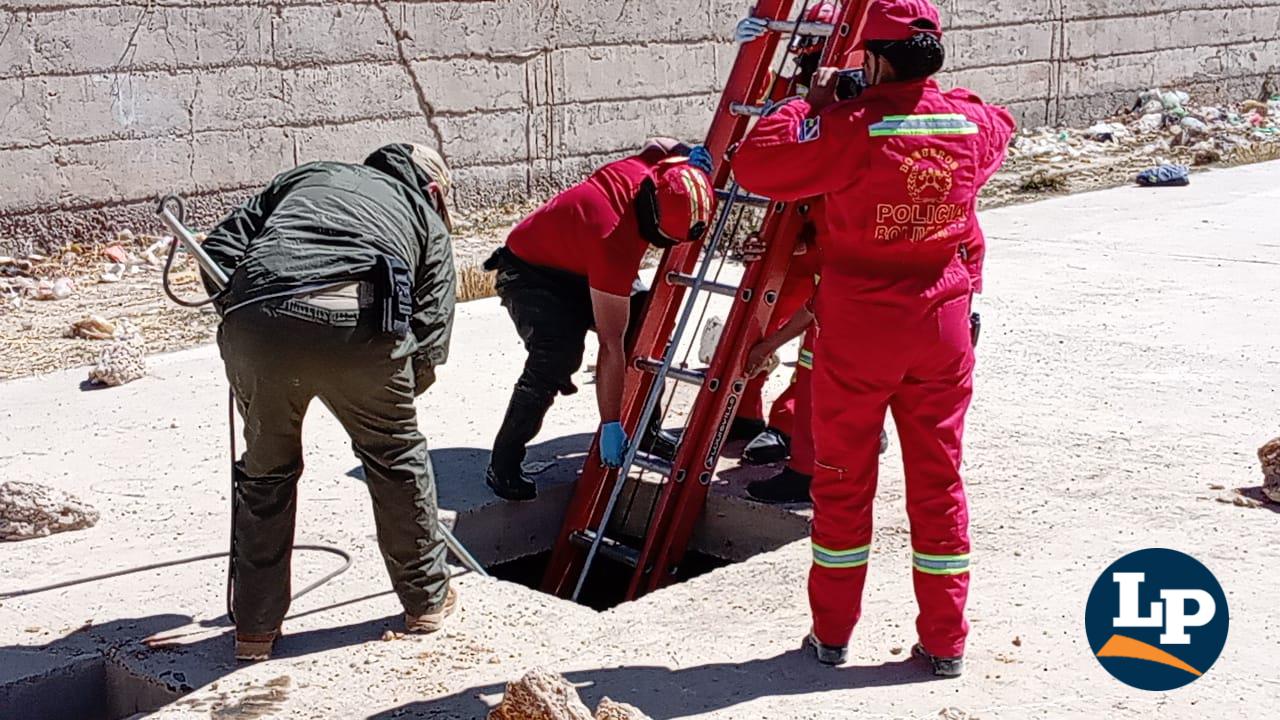 El cuerpo fue recuperado por Bomberos