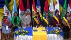 sesión de honor Huanuni
