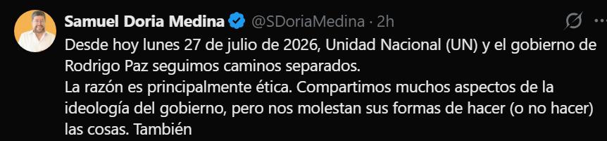 Samuel Doria Medina