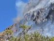 Incendio forestal en Vaca,