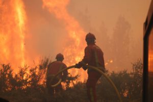 Incendio en francia