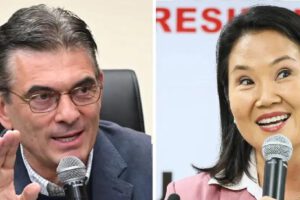 Los presidentes Rodrigo Paz y Keiko Fujimori