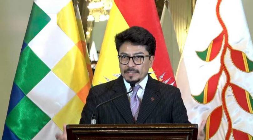 El canciller Fernando Aramayo