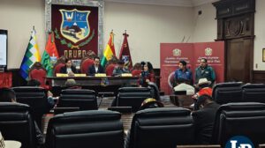 asamblea legislativa departamental de Oruro