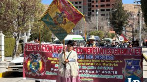 Desfile comerciantes minoristas