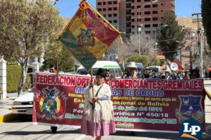 Desfile comerciantes minoristas