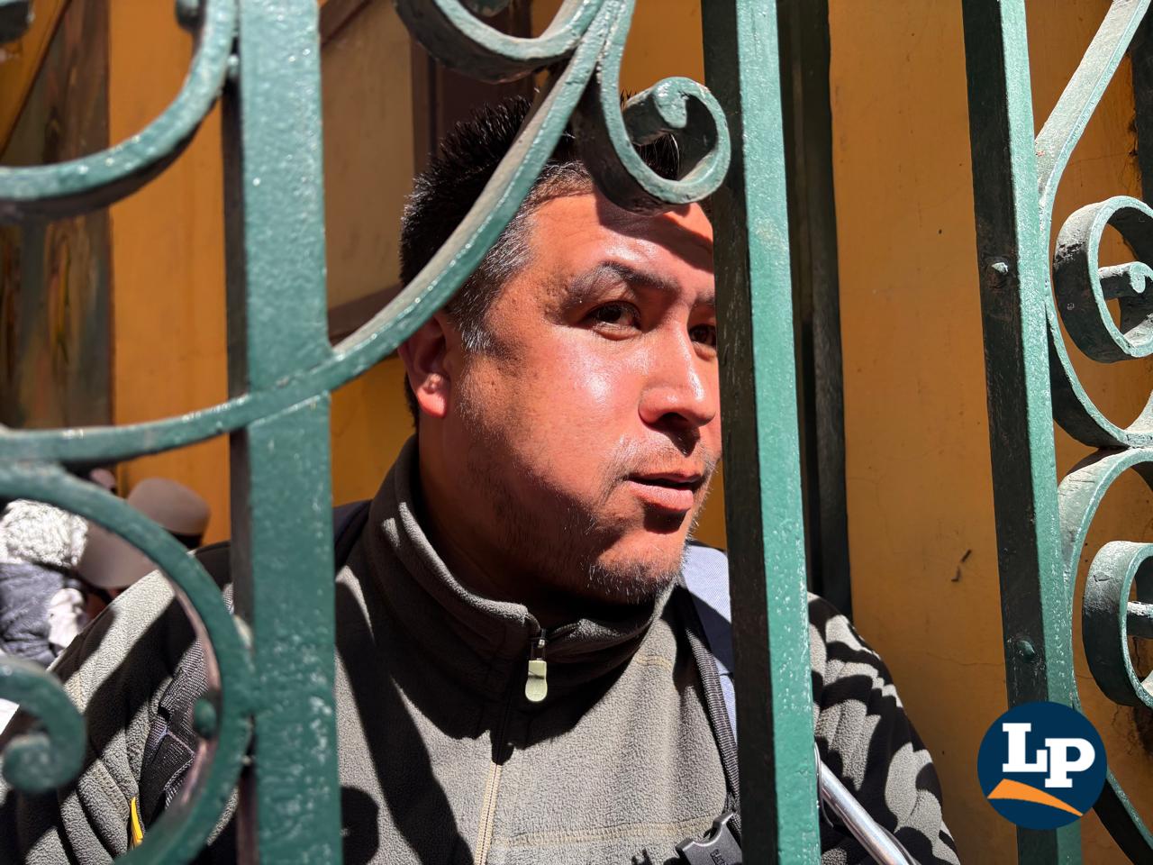 Luis Murillo, dirigente del sindicato