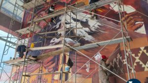 Murales Teatro Internacional Oruro