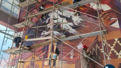 Murales Teatro Internacional Oruro