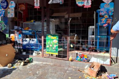 Explosión en una pensión.